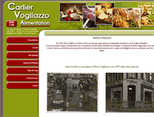Tablet Screenshot of carliervogliazzo.com
